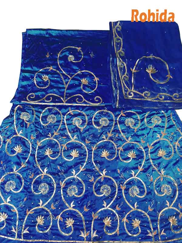 satan suit pyor odhna with aari taari hand work poshak