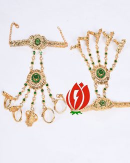 5 – Ring’s Hathphool Jadai Goldlook Hand Setting