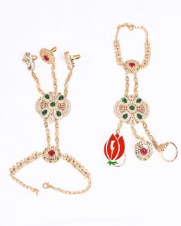 3 – Ring’s Hathphool Goldlook Jadai Hand Setting
