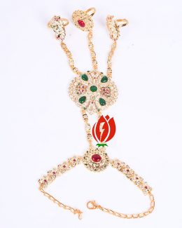 3 – Ring’s Hathphool Goldlook Jadai Hand Setting