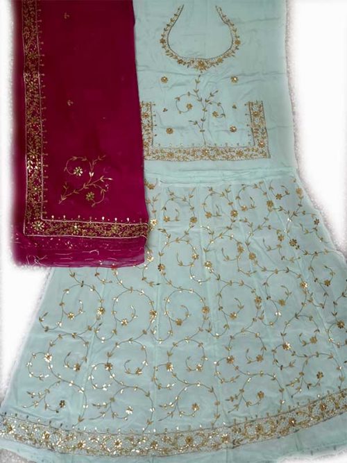 Hand Work Havy Pure Posak Pure Thakurji Odhana