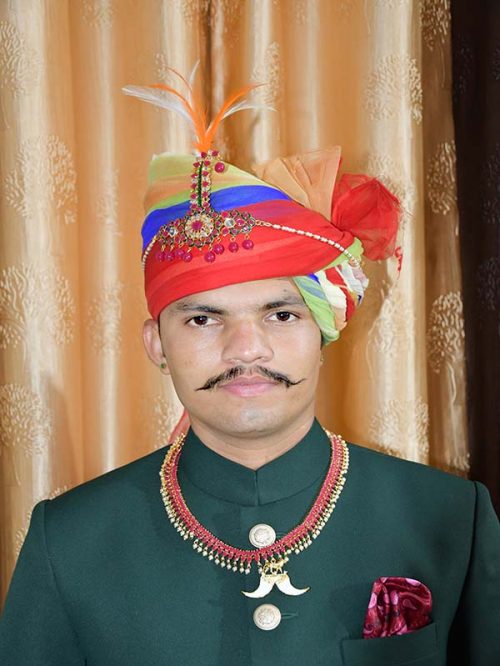 Rajasthani Pure Pachrangi Safa ( Turban ) - Image 2