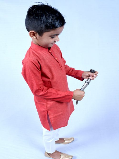 Best Colour Chhota Banna sa Kurta with  Pajama - Image 2
