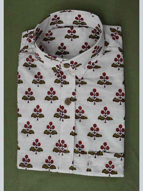 Sanganri printed Shirt Best quality