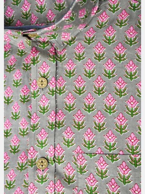 Sanganeri printed Shirt Best quality - Image 2