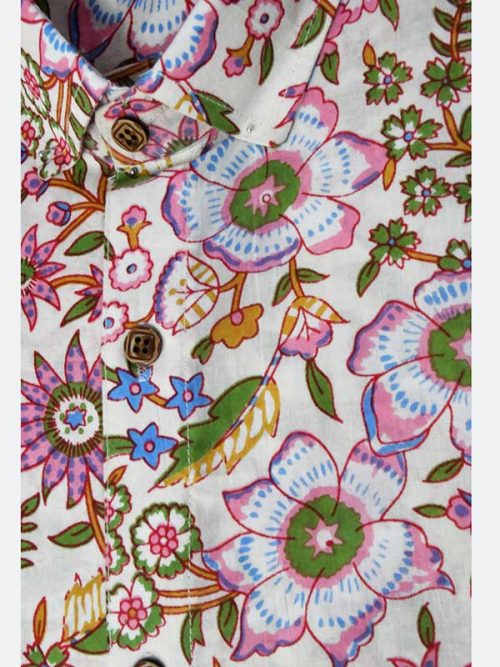 Sanganeri printed Shirt Best quality - Image 2