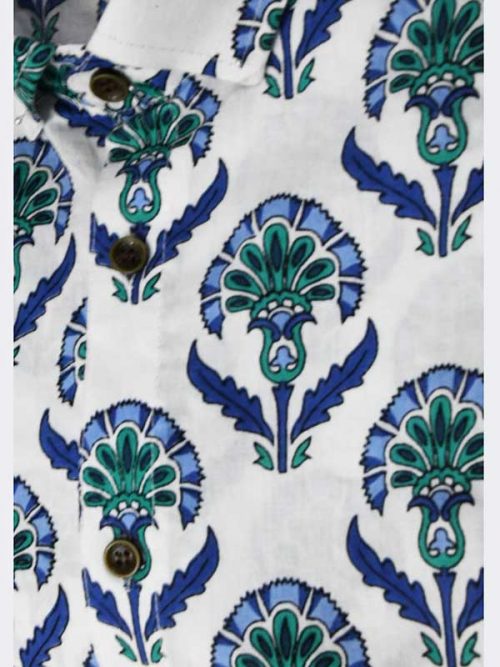 Sanganeri printed Shirt Best quality - Image 2