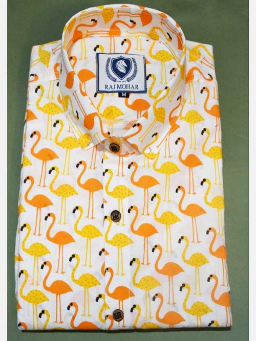 Sanganeri printed Shirt Best quality