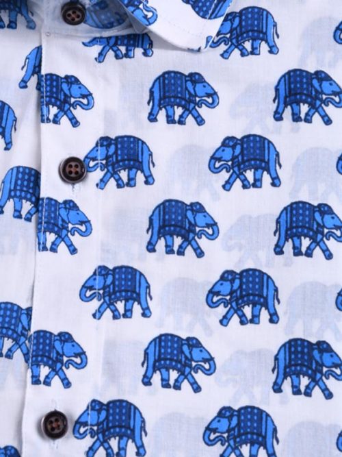 Sanganeri printed Shirt Best quality - Image 2