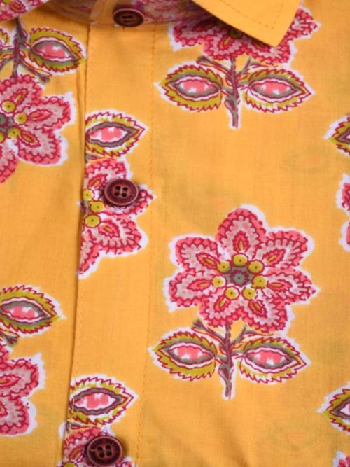 Sanganeri printed Shirt Best quality - Image 2