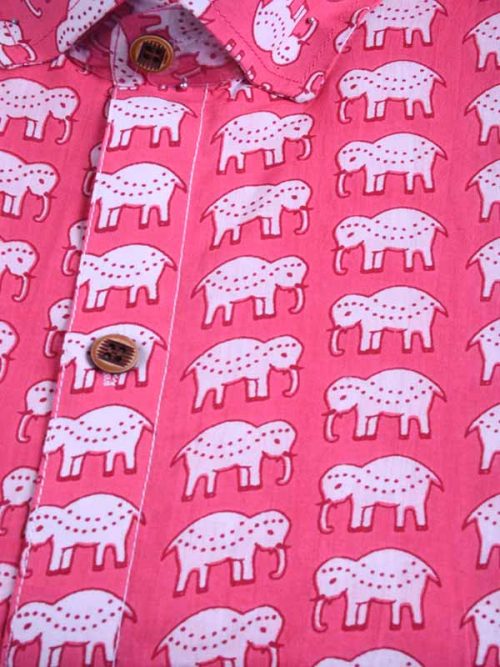 Sanganeri printed Shirt Best quality - Image 2