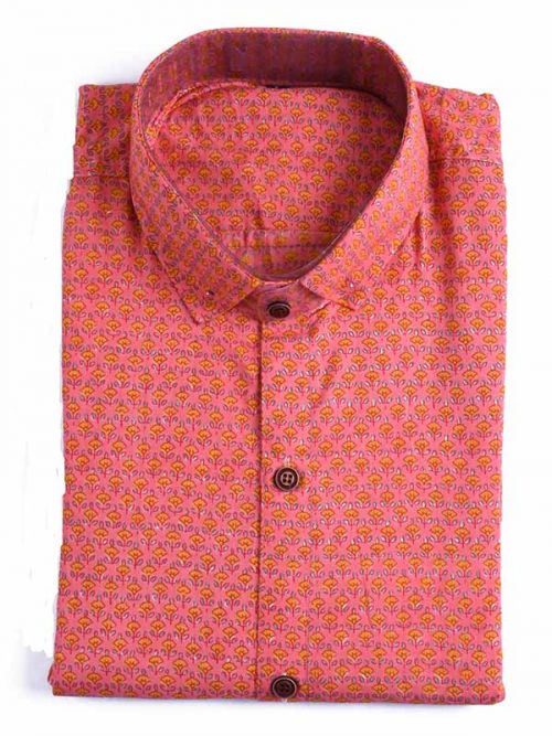 Sanganeri printed Shirt Best quality