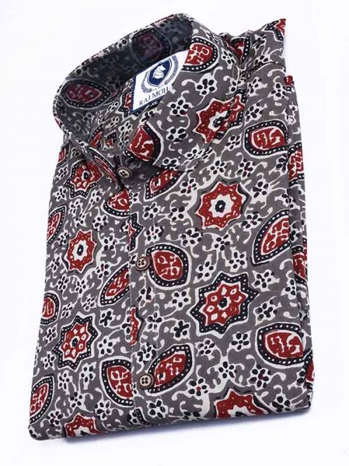 Sanganeri printed Shirt Best quality - Image 3
