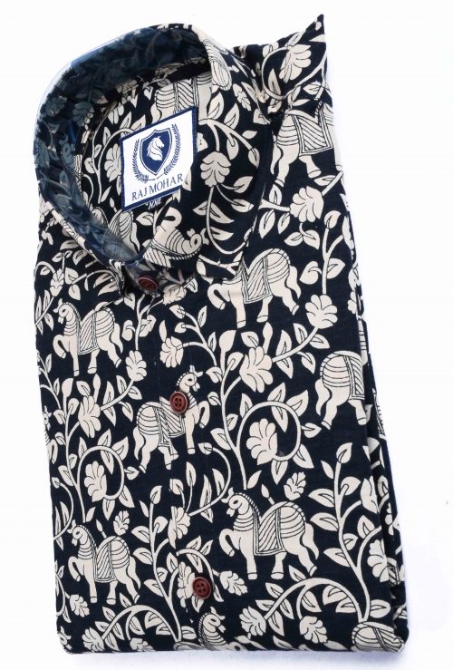 Sanganeri printed Shirt Best quality
