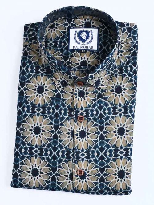 Sanganeri printed Shirt Best quality