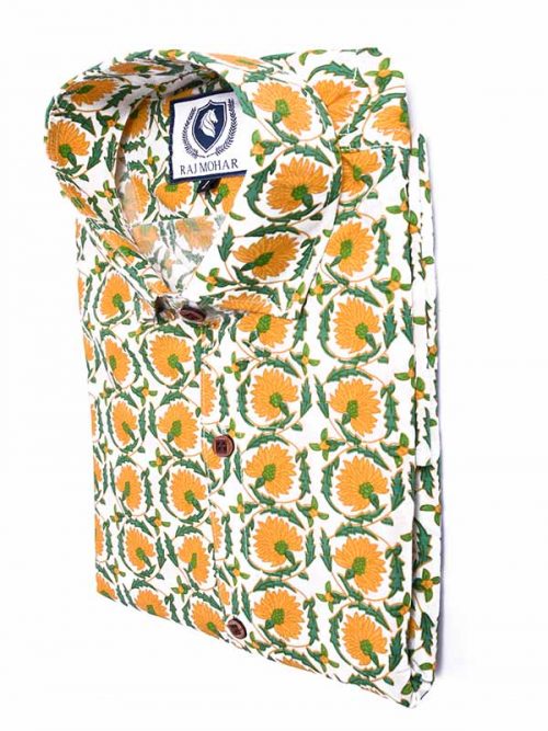 Sanganeri printed Shirt Best quality - Image 2