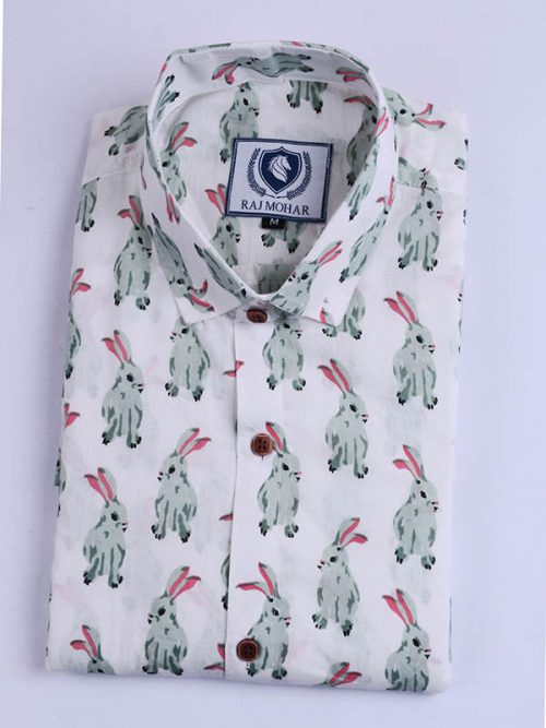 Sanganeri printed Shirt Best quality