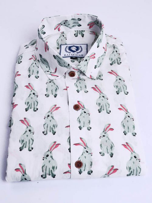 Sanganeri printed Shirt Best quality - Image 2