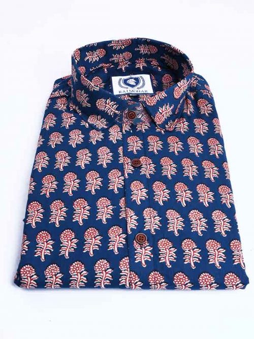 Sanganeri printed Shirt Best quality