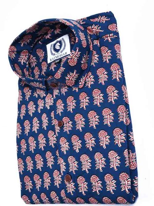 Sanganeri printed Shirt Best quality - Image 2