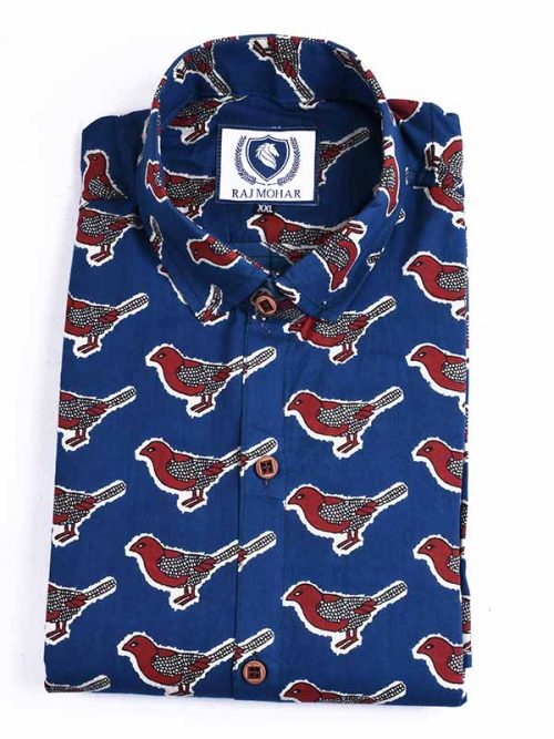 Sanganeri printed Shirt Best quality