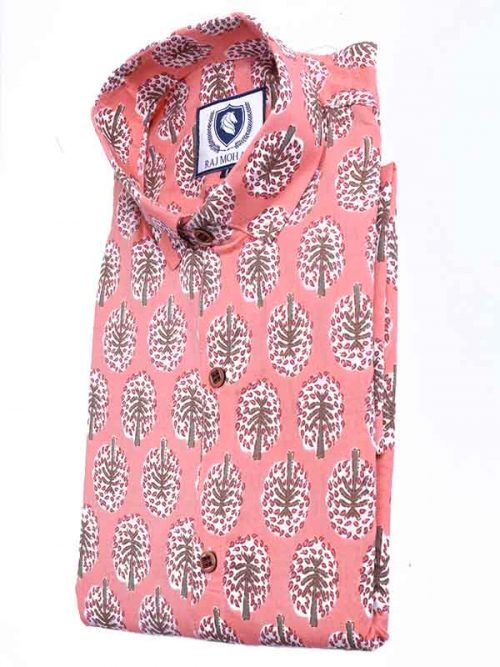 Sanganeri printed Shirt Best quality