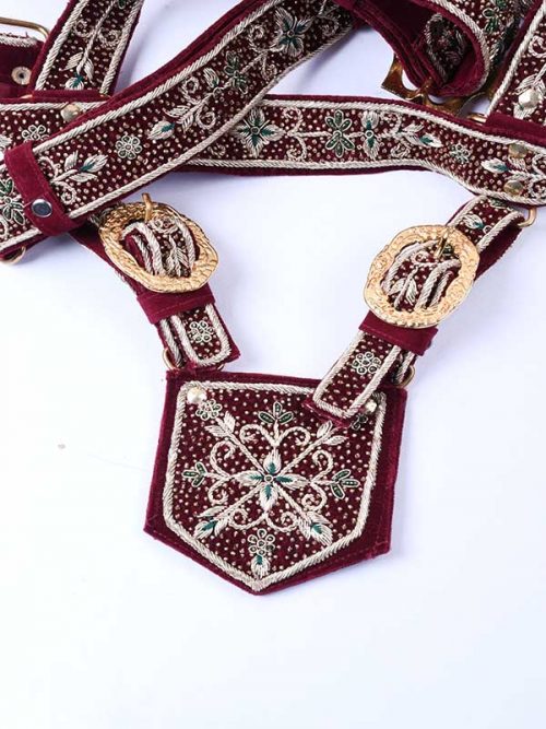Cross belt With Plain Buckle