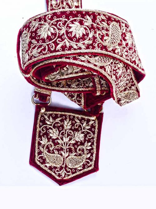 Cross belt With Plain Buckle