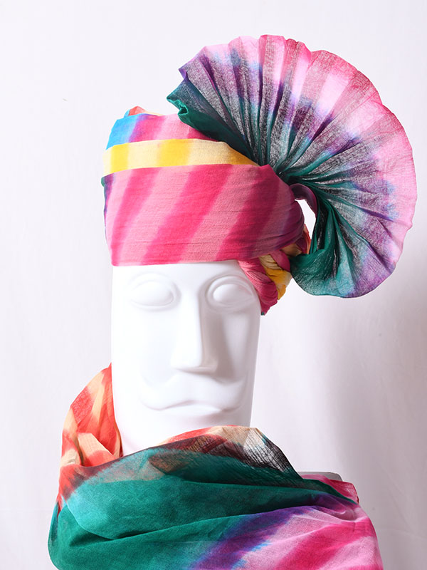 Jodhpuri Panchrngi Safa - Image 3