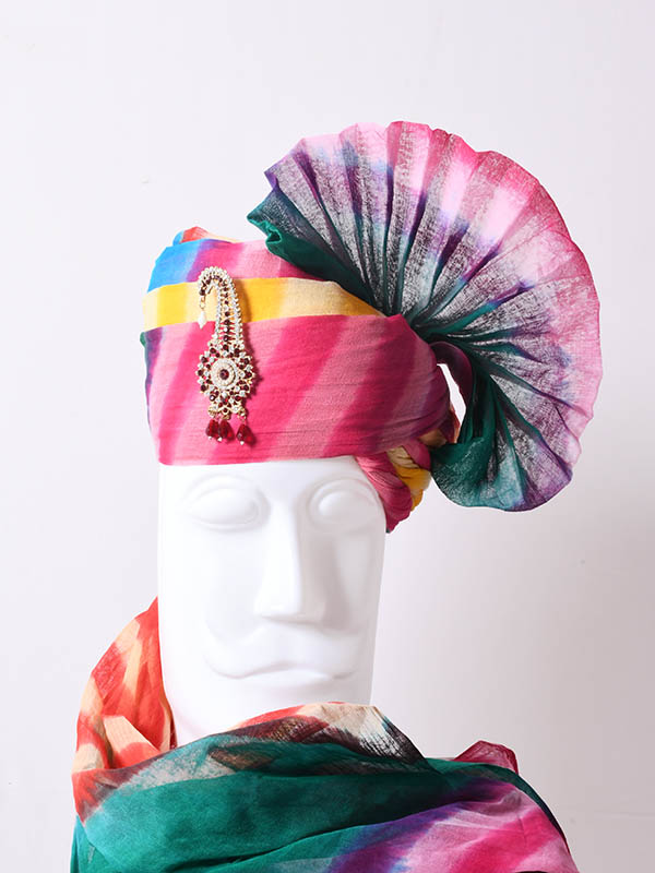 Jodhpuri Panchrngi Safa