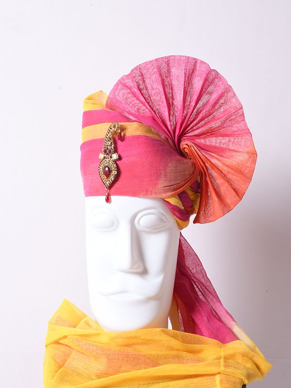 Jodhpuri Panchrngi Safa