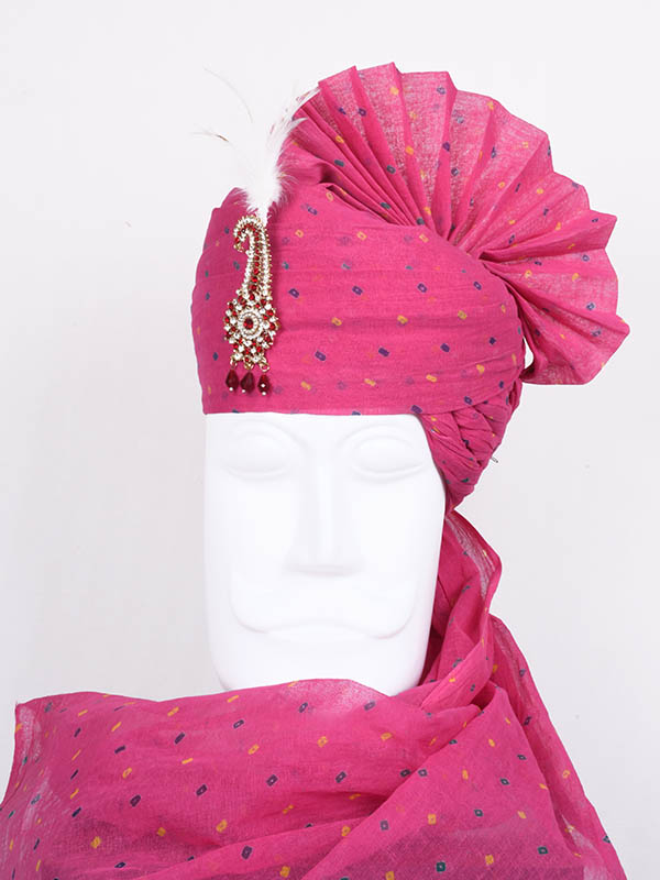 Jodhpuri Rani Printed Safa