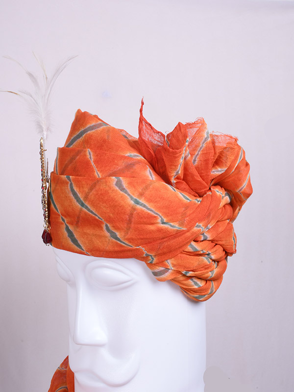 Jodhpuri Leheriya Safa - Image 2