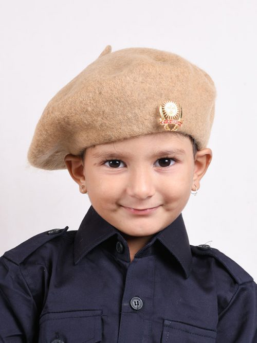 KID'S RAJPUTANA BERET CAP - Image 2