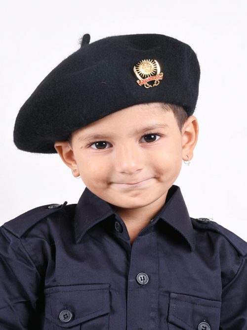 KID'S RAJPUTANA BERET CAP - Image 2