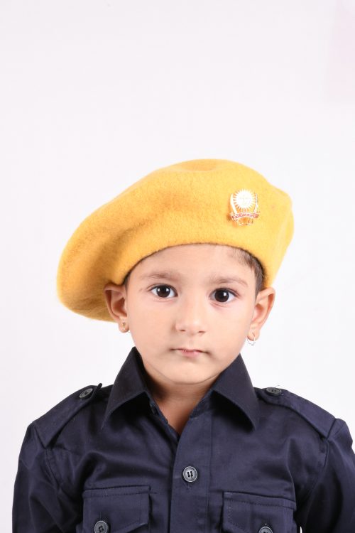 KID'S RAJPUTANA BERET CAP - Image 2