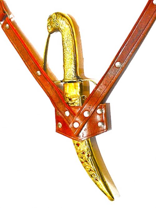 leather katar belt