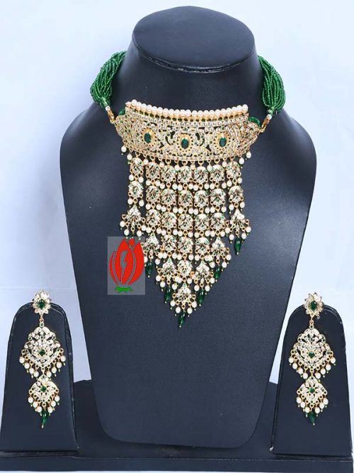 Rajwadi Jadau Goldlook Aad Jeweller