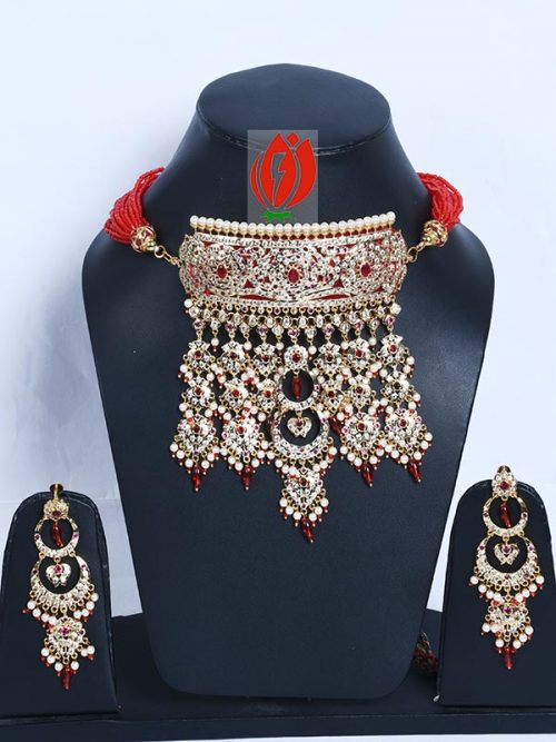 Rajwadi Jadau Goldlook Aad Jewellery