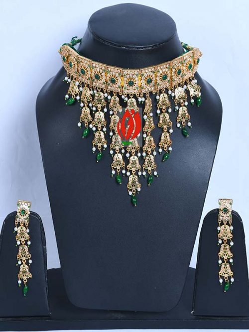 Rajwadi jadau Goldlook RaniHaar Jewellery