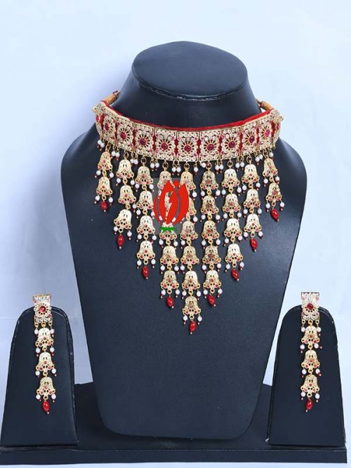 Rajwadi Jadau Goldlook RaniHaar Jewellery