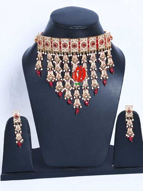 Rajwadi Jadau Goldlook RaniHaar Jewellery