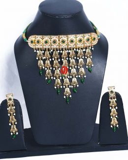Rajwadi  Jadau Goldlook RaniHaar Jewellery