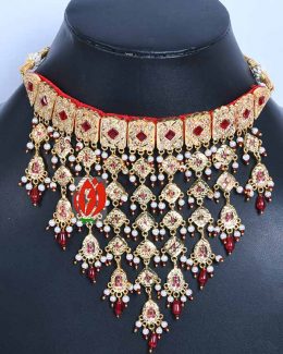 Rajwada Jadau Goldlook RaniHaar Jewellery