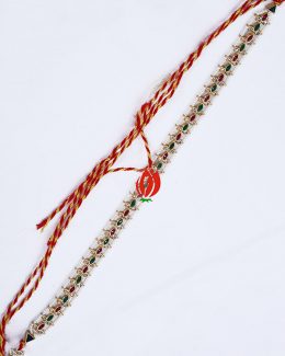 Multi Colour  Mathapatti  Kundan Work And Meenakaari for Women