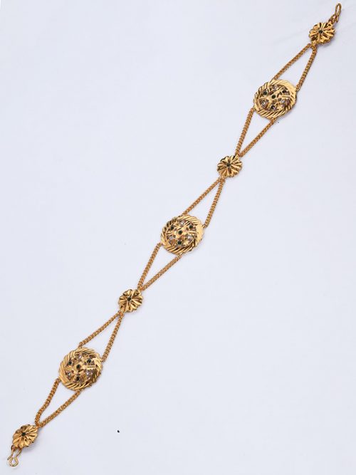 Multi Colour  Mathapatti  Kundan Work And Meenakaari for Women