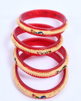 Rajwadi Royal Goldlook 4 Bangles