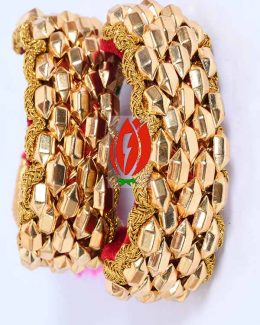 Rajwadi Ponchi Original Gold Look