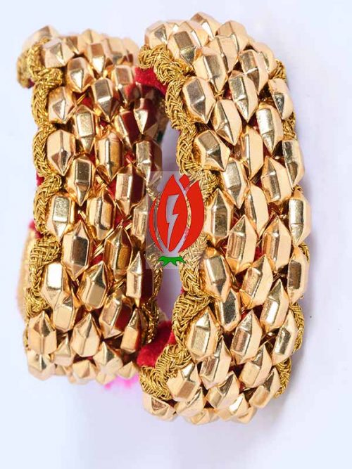 Rajwadi Ponchi Original Gold Look