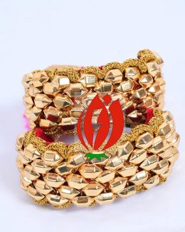 Rajwadi Ponchi Original Gold Look
